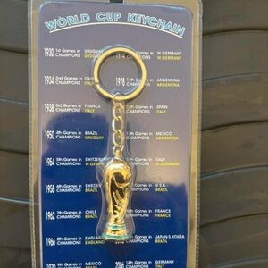 FIFA World Cup Official Collectible Soccer Keyring Souvenir Football